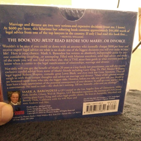 What where You Thinking by Mark A Barondess Audio book on CD - Picture 2 of 2